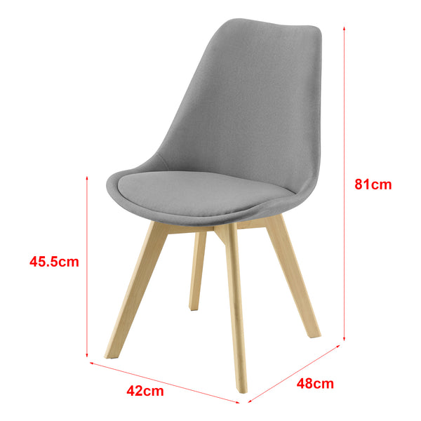 Sæt med 2 stole Fredrikstad 97x42 cm i forskellige farver. farver en.casa
