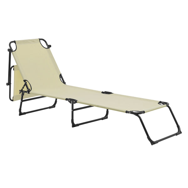 [casa.pro]® Solseng sæt - 2 stk. - med tag - sammenfoldelig - 187x53x27cm - i forskellige farver
