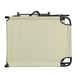 [casa.pro]® Solseng sæt - 2 stk. - med tag - sammenfoldelig - 187x53x27cm - i forskellige farver