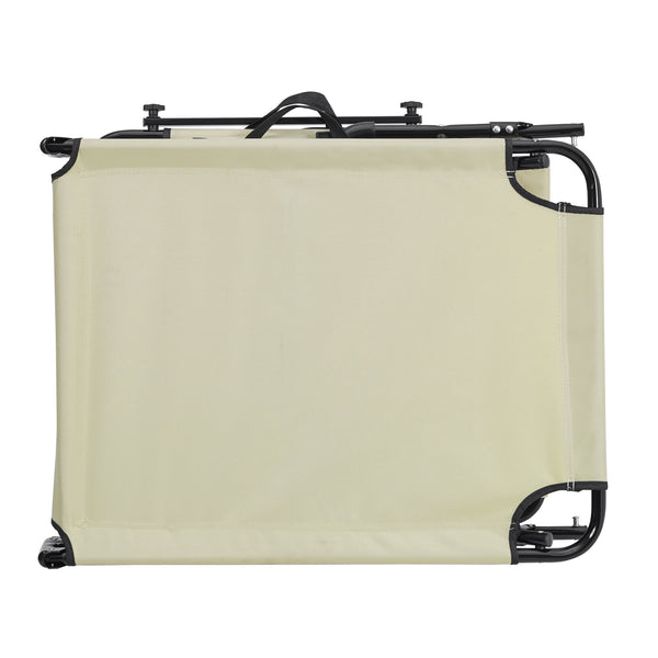 [casa.pro]® Solseng sæt - 2 stk. - med tag - sammenfoldelig - 187x53x27cm - i forskellige farver