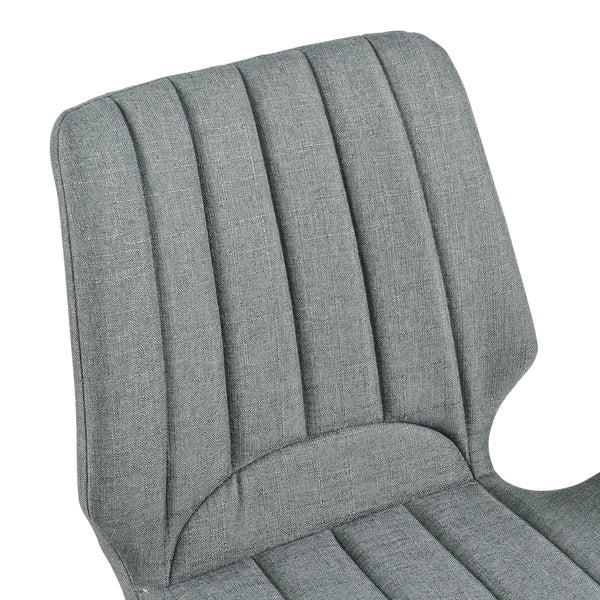 [en.casa]® Spisestol sæt - 2 stk. - 77x57,5x46cm - metal - i forskellige farver og materiale