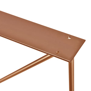 [en.casa]® Bordben sæt 2x - 62x22x72cm - pulverlakeret stål - i alle farver DIY