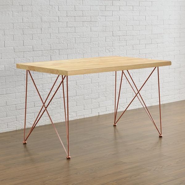 [en.casa]® Bordben sæt 2x - 62x22x72cm - pulverlakeret stål - i alle farver DIY