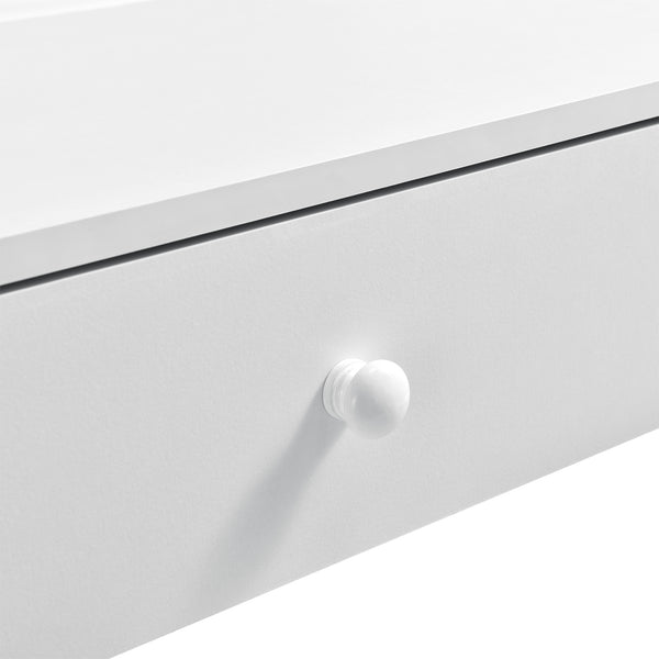 [en.casa]® Væghylde med opbevaringsskuffe - sæt 2 stk. - 60 x 24 x 12,6 cm - i forskellige farver