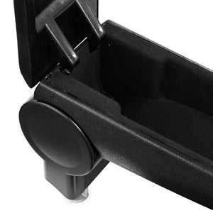 [pro.tec]® Armlæn til Volkswagen Passat B5 (1996-2000) - tekstil - sort