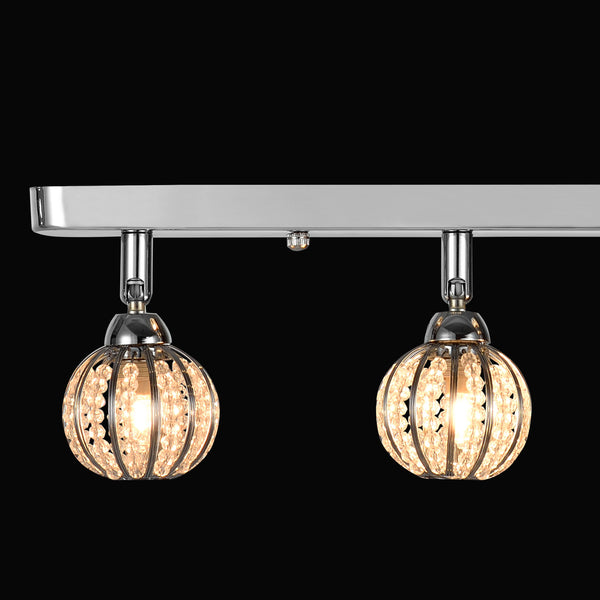 [lux.pro]® Loftlampe Futura - 4x G9 max. 30W - krom