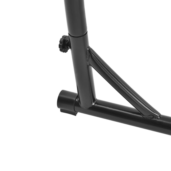 [casa.pro]® Stativ til hængegynge / hængestol - max. 130kg - 205x110x110cm - sort