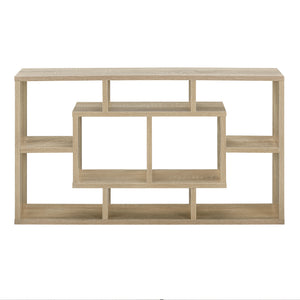 [en.casa]® Væghylde - Sonoma eg optik - 85x47,5x16cm