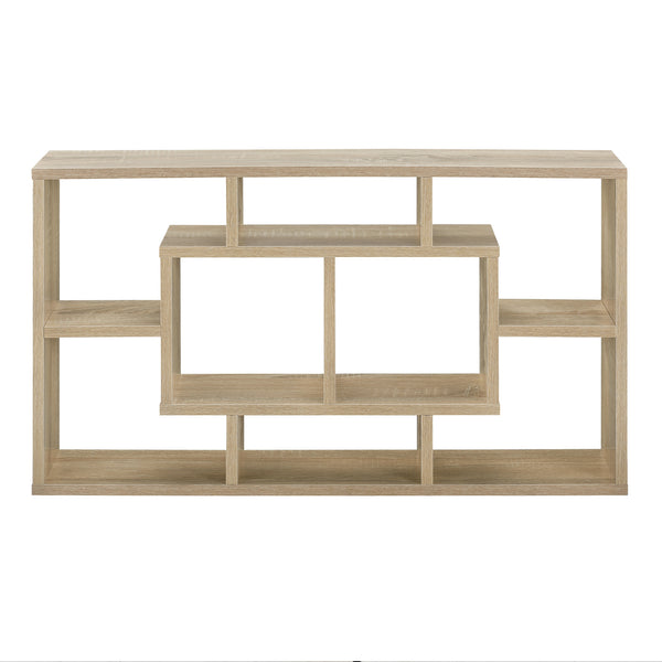 [en.casa]® Væghylde - Sonoma eg optik - 85x47,5x16cm