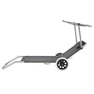 Solseng Falun med tag og hjul antracitgrå casa.pro