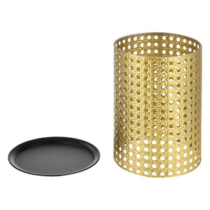 Sidebord Theux sæt med 2 sort/guldfarvede en.casa