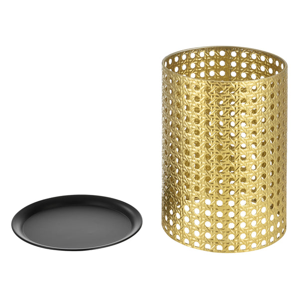 Sidebord Theux sæt med 2 sort/guldfarvede en.casa