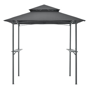 Grillpavillon Parga 250x241x151cm mørkegrå en.casa