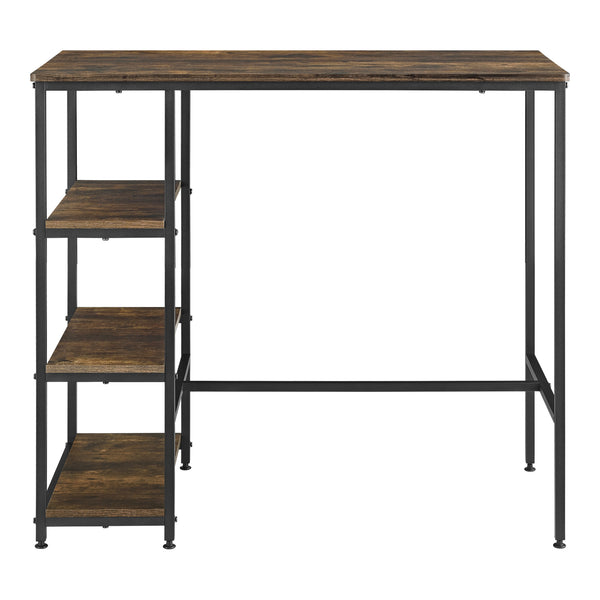 Barbord Växjö 100x109x60cm mørkt træ en.casa