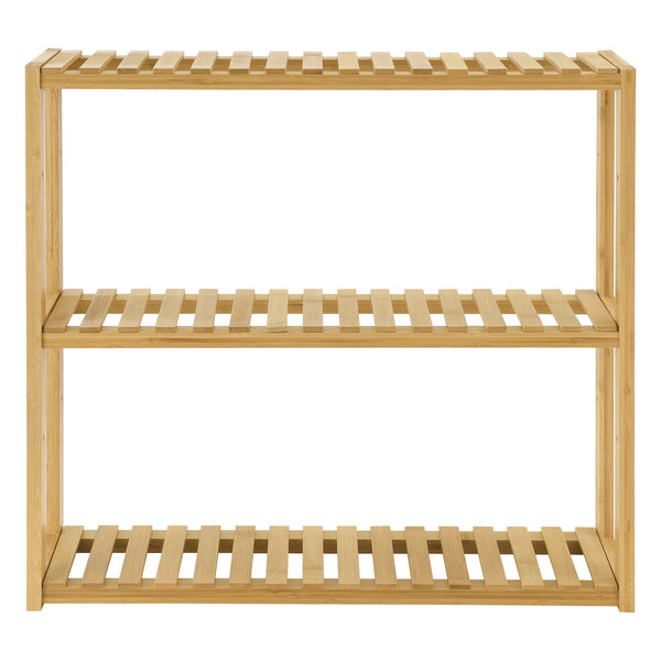 Bambushylde Örnsköldsvik 60x15x54cm naturtræ [en.casa].