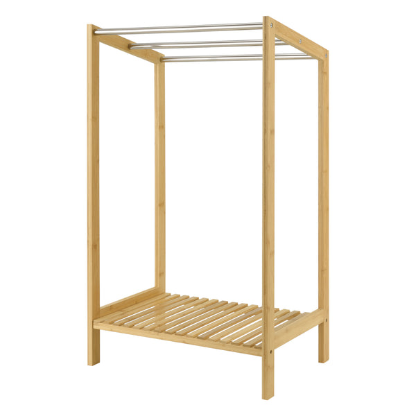 Bambus håndklædestang Kautokeino 51x31x85 cm [en.casa].