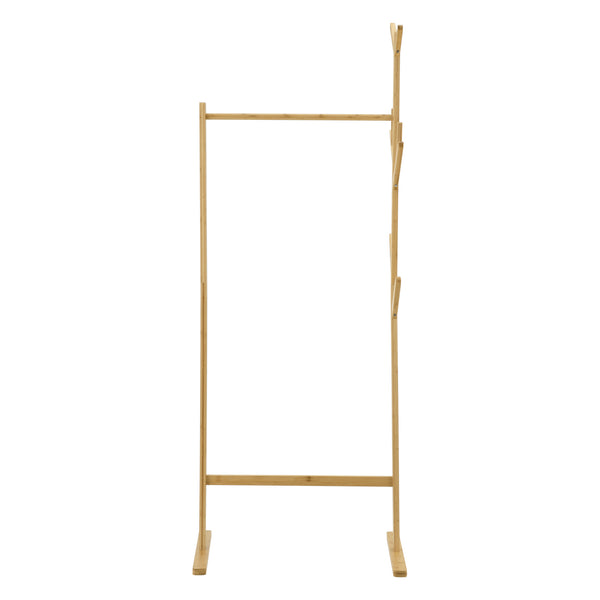 Bambus knagerække Nordreisa 65x40x170cm [en.casa].