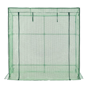 Drivhus Vlaardingen 198x78x200cm Grøn [en.casa].