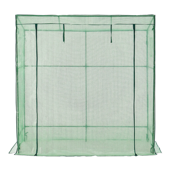 Drivhus Vlaardingen 198x78x200cm Grøn [en.casa].