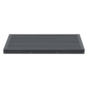 WPC bundplade Nürtingen til solbruser 101x63x5.5cm [en.casa]