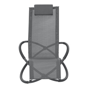 Gyngestol Pulsano 150 kg mørkegrå [en.casa].