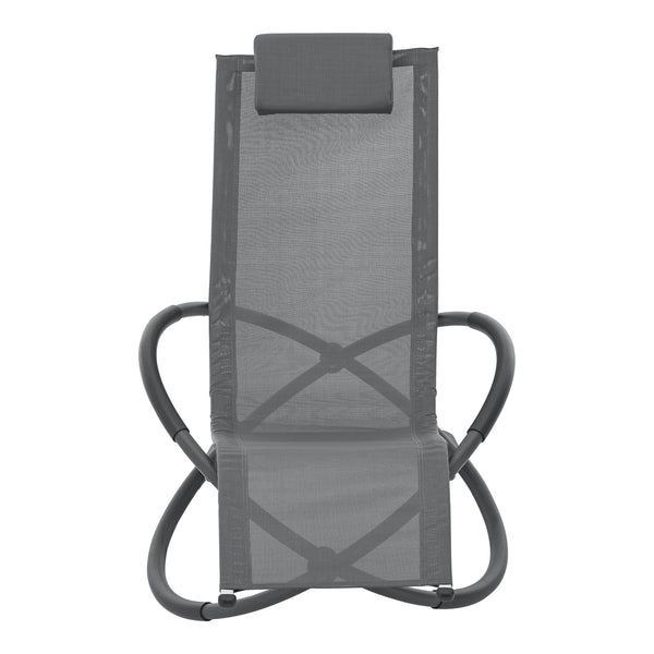 Gyngestol Pulsano 150 kg mørkegrå [en.casa].