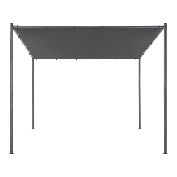 Carunchio havepavillon 300x285x248cm mørkegrå [en.casa].