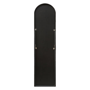 Stående spejl Bugnara 160x40cm vipbart sort [en.casa].