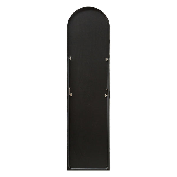 Stående spejl Bugnara 160x40cm vipbart sort [en.casa].