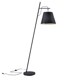 Gulvlampe Nottingham sort [lux.pro].