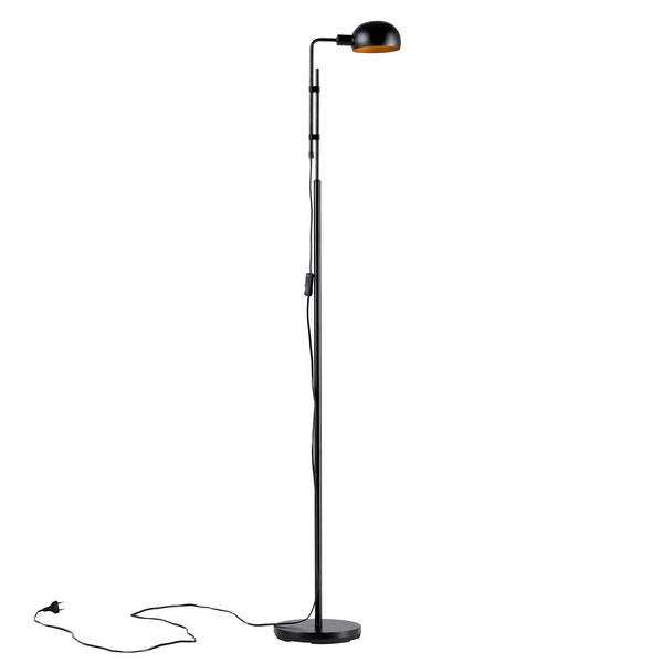 Gulvlampe Bolton sort [lux.pro].