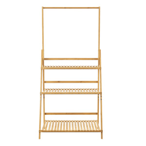 Brändö 3-etagers plantestige 144 x 70 x 39,5 cm bambus [en.casa].