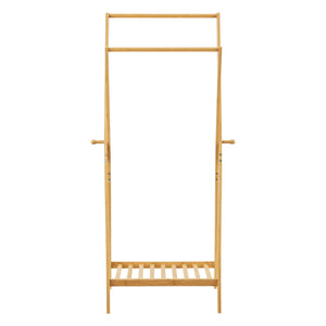 Knagerække Keitele 150 x 60 x 42 cm naturlig bambus [en.casa].