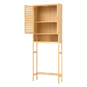 Geta toiletskab 170 x 66 x 23 cm bambus [en.casa].