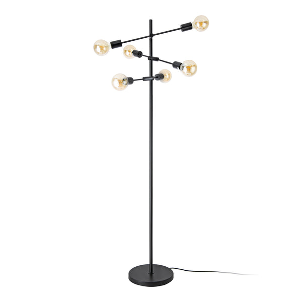 Craigavon gulvlampe 154cm x 28cm sort [lux.pro].