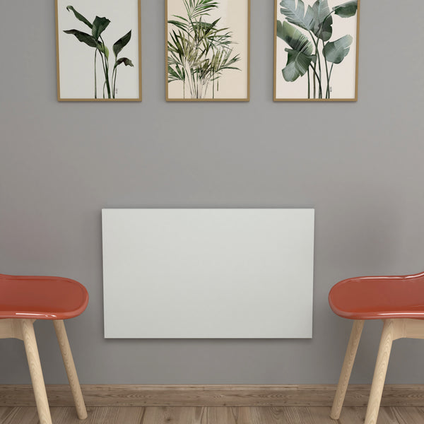 Klepp foldbart vægbord 72x45cm hvid [en.casa].