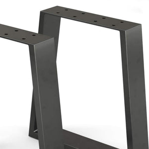 Marstal bordstel 42x40cm sort [en.casa]