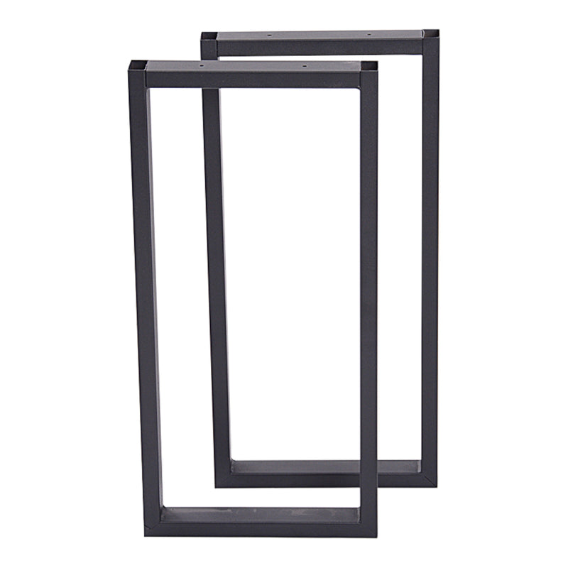 Målskitse Bordstel Møldrup 56x27cm sort [en.casa]