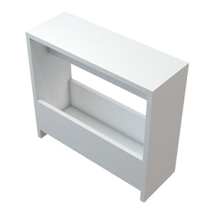 Sidebord Rødovre 60x55x20 cm hvid [en.casa].