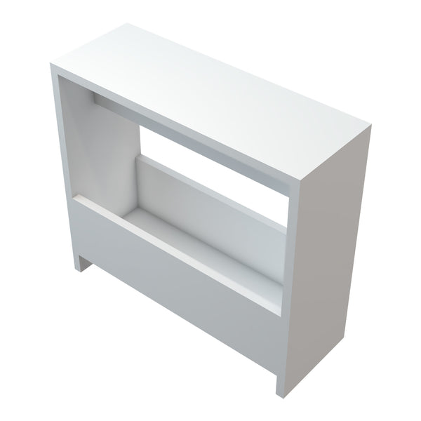 Sidebord Rødovre 60x55x20 cm hvid [en.casa].
