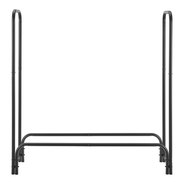 Brændereol Kwethluk stål 124x124x34,5cm sort [casa.pro].