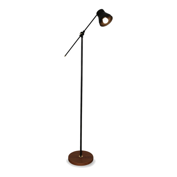 Gulvlampe Peterborough Sort [lux.pro]