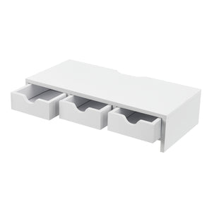 Skærmstativ Ruovesi 12x51x25cm Hvid [en.casa].
