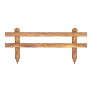 Havehegnsæt Krölpa 100x40cm [en.casa]