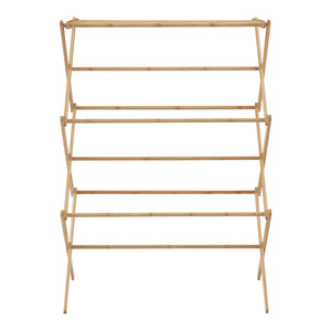 Sammenklappelig tøjhest Grinau bambus [en.casa].