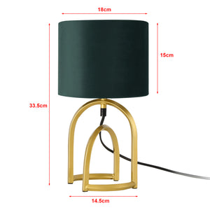 Smethwick bordlampe mørkegrøn [lux.pro].