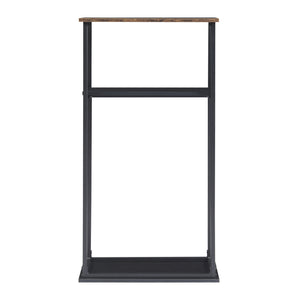 Turku brændereol med hylder 60x30x112cm [en.casa].