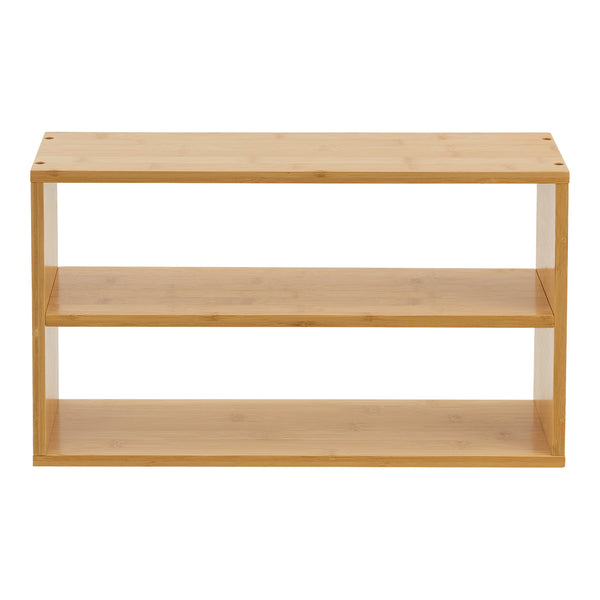 Væghylde Gol 50x15x30 cm bambus [en.casa].