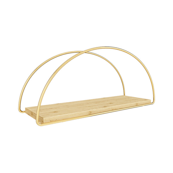 Vægophæng Mynämäki 39x16x17 cm Guld Farvet [en.casa]