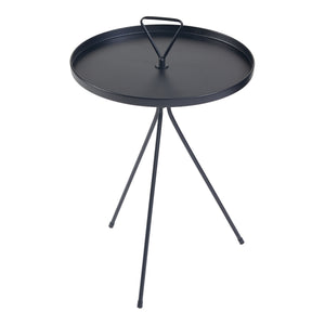 Sidebord Odal metal sort [en.casa].